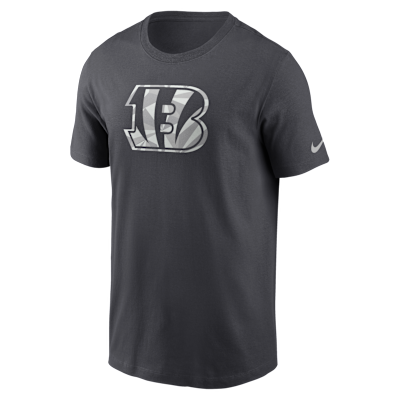 Cincinnati Bengals Fractal Logo Men's Nike NFL T-Shirt. Nike.com